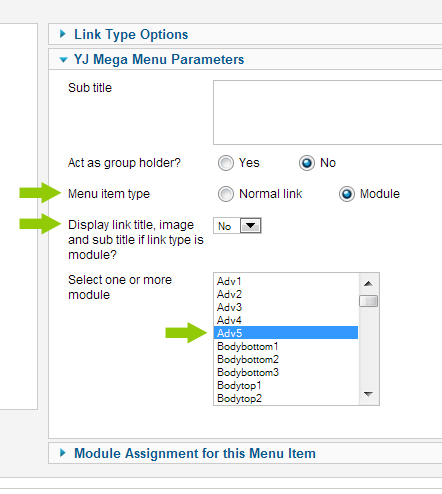 Mega Menu Module